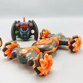 Remote Control Stunt Spray Car With Lights